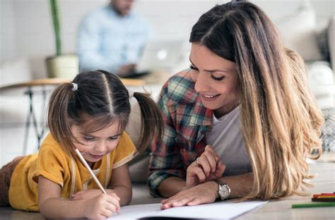 mom teaching